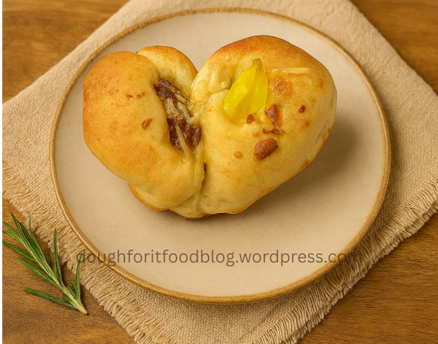 Easy Vegetarian Pepperoni Rolls