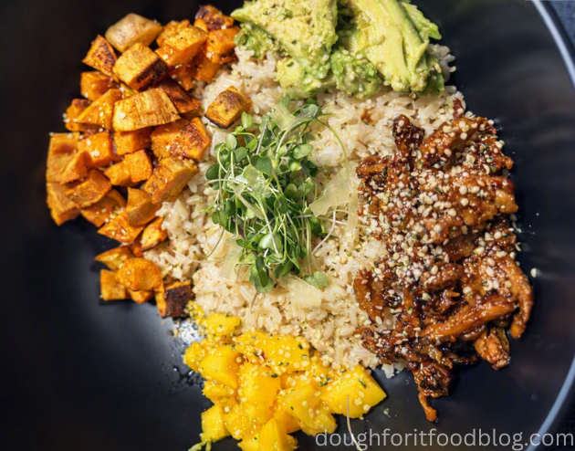 Easy Vegan Ginger Buddha Bowls